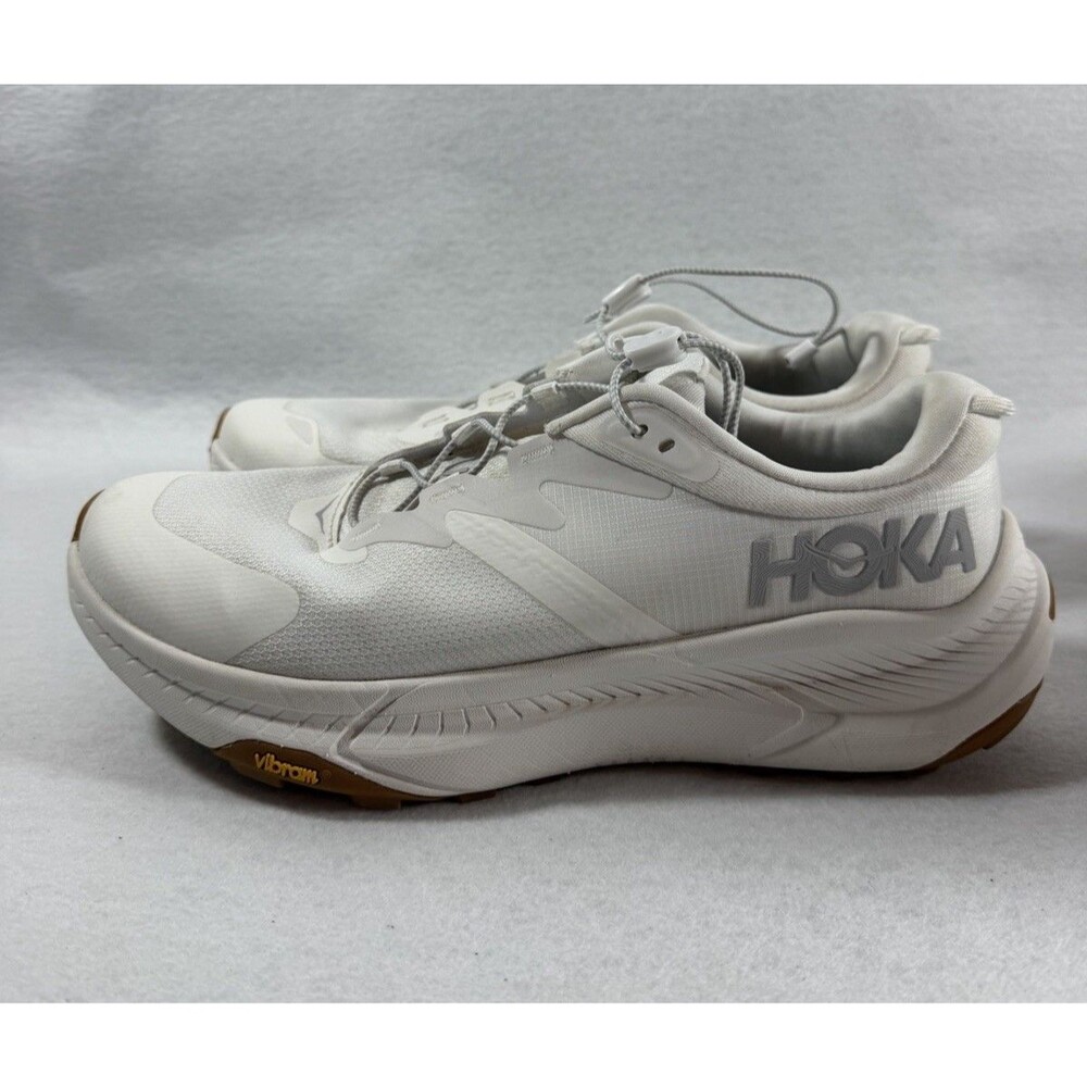 Hoka One One Transport Running Shoes Eggnog Women's Size 10D Wide